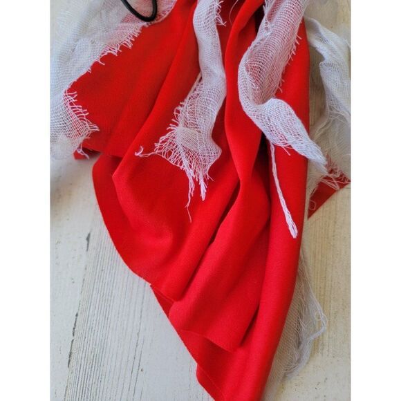 Halloween hanging zombie skeleton dead head mini prop red cape decor - Picture 8 of 8